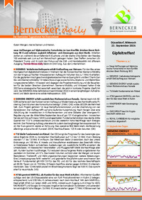 Bernecker daily vom 23.09.2026