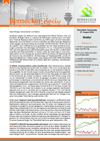 Bernecker daily vom 27.08.2026