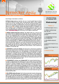 Bernecker daily : Bernecker daily vom 28.09.2026
