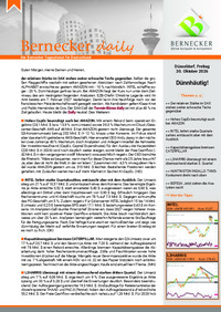 Bernecker daily vom 30.10.2026