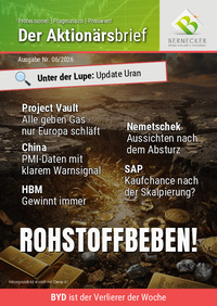 Der Aktionärsbrief Nr. 06 vom 05.02.2026