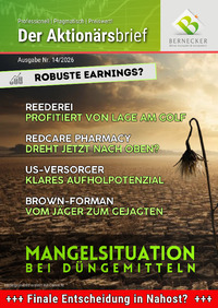 Der Aktionärsbrief Nr. 14 vom 02.04.2026