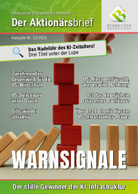 Der Aktionärsbrief Nr. 23 vom 03.06.2026