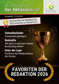 Der Aktionärsbrief Nr. 51-52 vom 18.12.2025