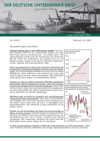 Der Deutsche Unternehmer-Brief Nr. 002 vom 08.01.2025