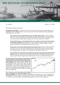 Der Deutsche Unternehmer-Brief Nr. 006 vom 17.01.2025