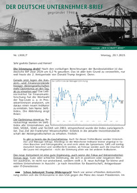 Der Deutsche Unternehmer-Brief Nr. 007 vom 20.01.2025