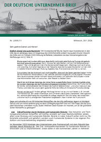 Der Deutsche Unternehmer-Brief Nr. 011 vom 28.01.2026