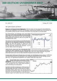 Der Deutsche Unternehmer-Brief Nr. 012 vom 30.01.2026