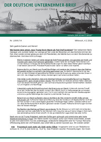 Der Deutsche Unternehmer-Brief : Der Deutsche Unternehmer-Brief Nr. 014 vom 04.02.2026