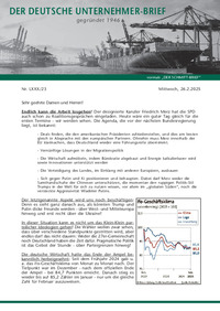 Der Deutsche Unternehmer-Brief Nr. 023 vom 26.02.2025