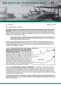 Der Deutsche Unternehmer-Brief Nr. 027 vom 06.03.2026