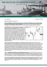 Der Deutsche Unternehmer-Brief Nr. 028 vom 09.03.2026