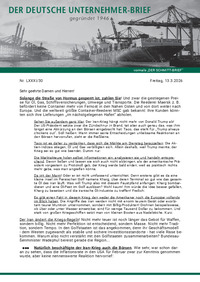 Der Deutsche Unternehmer-Brief : Der Deutsche Unternehmer-Brief Nr. 030 vom 13.03.2026