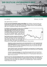 Der Deutsche Unternehmer-Brief Nr. 032 vom 17.03.2026