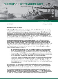 Der Deutsche Unternehmer-Brief : Der Deutsche Unternehmer-Brief Nr. 041 vom 10.04.2026