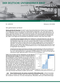 Der Deutsche Unternehmer-Brief Nr. 052 vom 20.05.2026