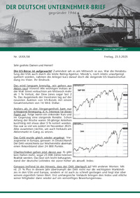 Der Deutsche Unternehmer-Brief Nr. 058 vom 23.05.2025