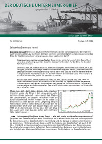 Der Deutsche Unternehmer-Brief Nr. 065 vom 03.07.2026