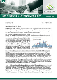 Der Deutsche Unternehmer-Brief : Der Deutsche Unternehmer-Brief Nr. 072 vom 29.07.2026