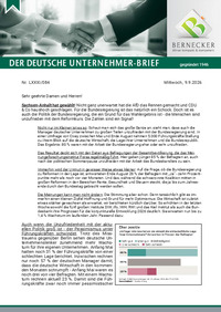 Der Deutsche Unternehmer-Brief Nr. 084 vom 09.09.2026