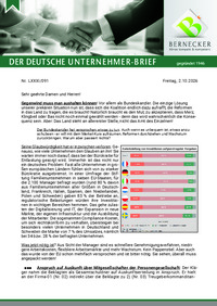 Der Deutsche Unternehmer-Brief Nr. 091 vom 02.10.2026