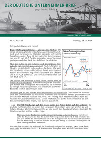 Der Deutsche Unternehmer-Brief : Der Deutsche Unternehmer-Brief Nr. 125 vom 28.10.2024