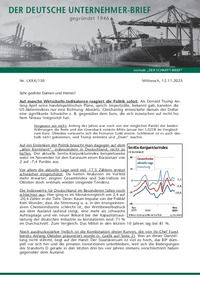Der Deutsche Unternehmer-Brief Nr. 130 vom 12.11.2025