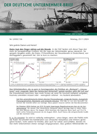 Der Deutsche Unternehmer-Brief Nr. 136 vom 25.11.2024