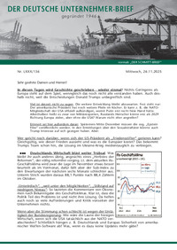 Der Deutsche Unternehmer-Brief Nr. 136 vom 26.11.2025