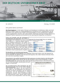 Der Deutsche Unternehmer-Brief Nr. 53 vom 12.05.2025