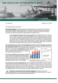Der Deutsche Unternehmer-Brief Nr. 66 vom 08.07.2026