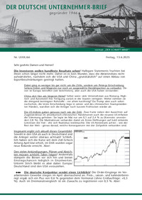 Der Deutsche Unternehmer-Brief : Der Deutsche Unternehmer-Brief Nr. 66 vom 13.06.2025