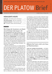 Der PLATOW Brief Nr. 122 vom 18.10.2024