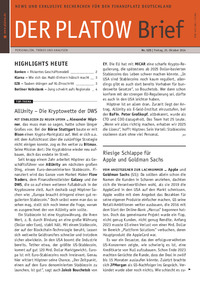 Der PLATOW Brief Nr. 125 vom 25.10.2024