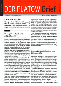 Der PLATOW Brief Nr. 134 vom 15.11.2024