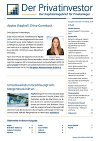 Der Privatinvestor Nr. 18 vom 08.05.2026