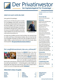 Der Privatinvestor Nr. 26 vom 27.06.2025