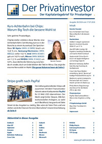 Der Privatinvestor Nr. 28 vom 17.07.2026