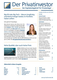 Der Privatinvestor Nr. 29 vom 24.07.2026