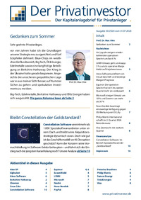 Der Privatinvestor Nr. 30 vom 31.07.2026