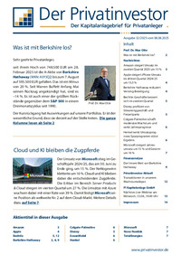 Der Privatinvestor Nr. 32 vom 08.08.2025