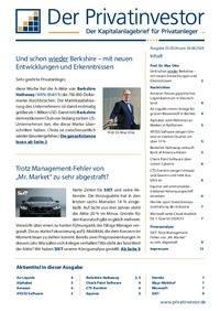 Der Privatinvestor Nr. 35 vom 30.08.2024