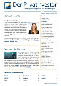Der Privatinvestor Nr. 36 vom 05.09.2025