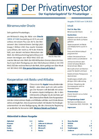 Der Privatinvestor Nr. 37 vom 12.09.2025
