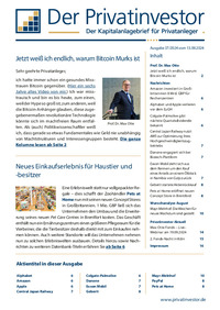 Der Privatinvestor : Der Privatinvestor Nr. 37 vom 13.09.2024