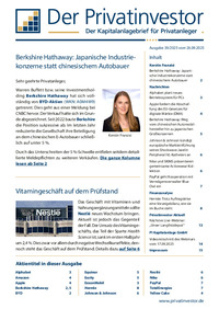 Der Privatinvestor Nr. 39 vom 26.09.2025