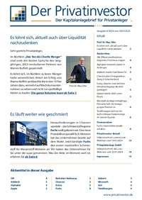 Der Privatinvestor Nr. 4 vom 24.01.2025