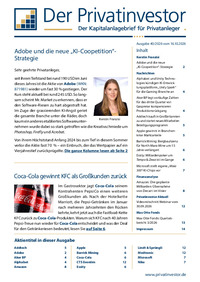 Der Privatinvestor Nr. 40 vom 16.10.2026