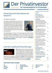Der Privatinvestor Nr. 41 vom 10.10.2025